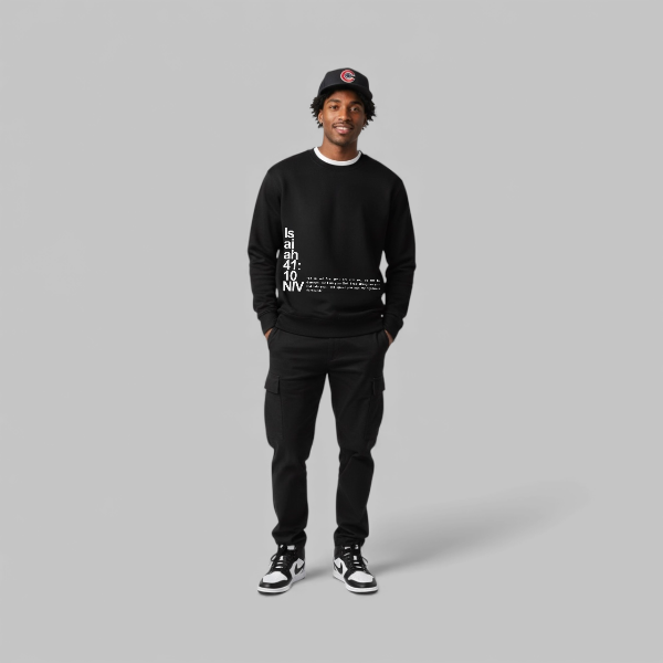 Isaiah 41:10 Scripture Crewneck– Fearless Faith Collection