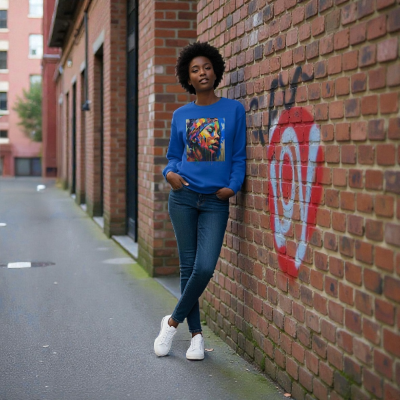 Limited Edition MYNK BLAK Mother of Color – Canvas crewneck