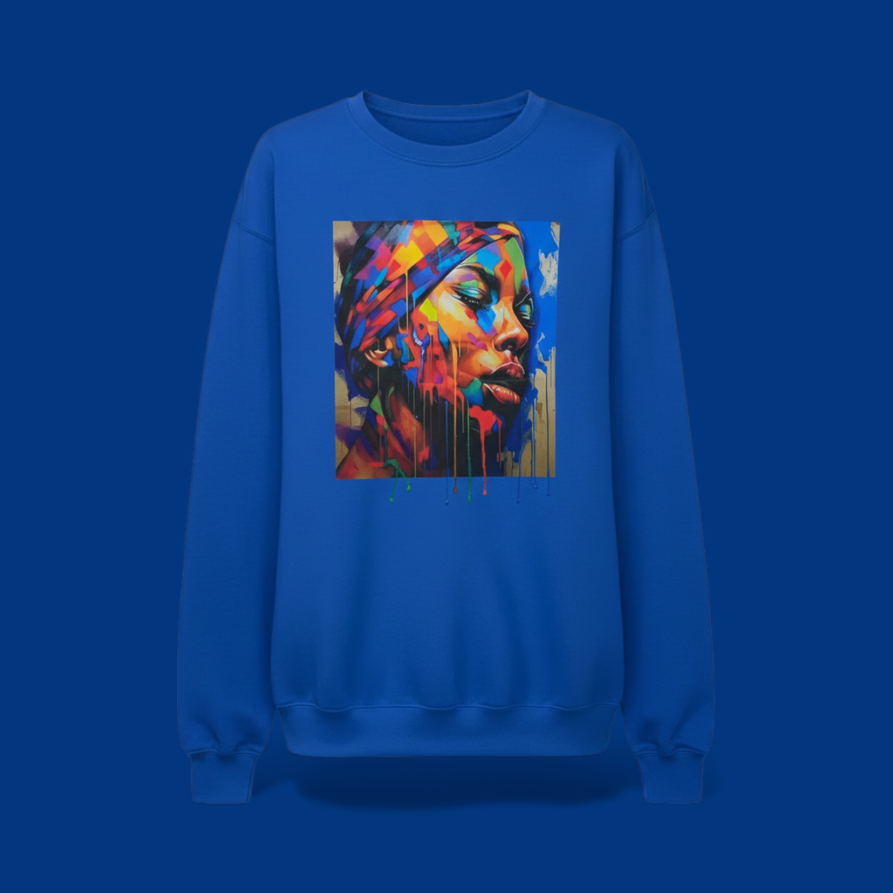 Limited Edition MYNK BLAK Mother of Color – Canvas crewneck