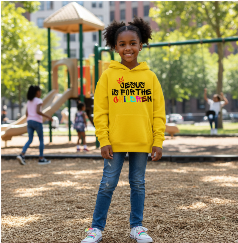 Jesus Is for the Children Hoodie – Cookie Crumbs Collection
