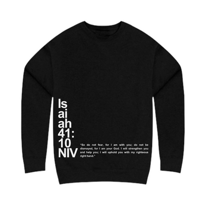Isaiah 41:10 Scripture Crewneck– Fearless Faith Collection