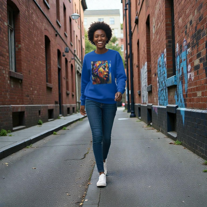 Limited Edition MYNK BLAK Mother of Color – Canvas crewneck