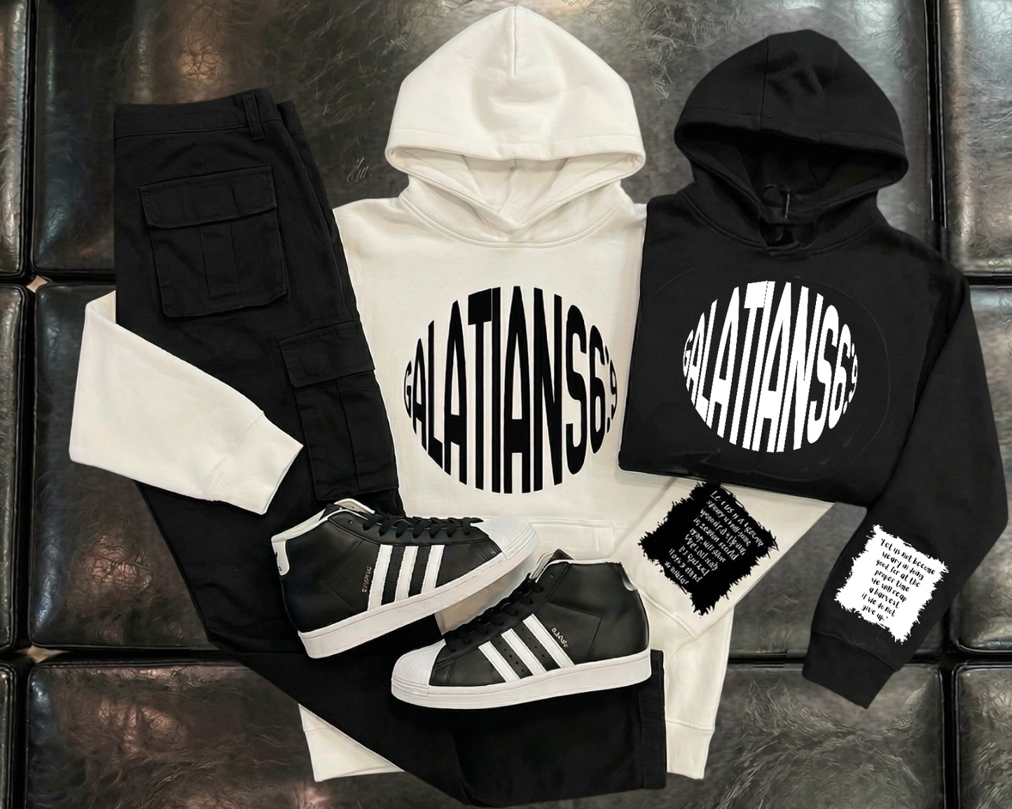 Galatians 6:9 Hoodie – “Don’t Give Up” Collection