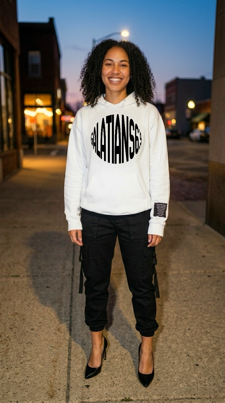 Galatians 6:9 Hoodie – “Don’t Give Up” Collection