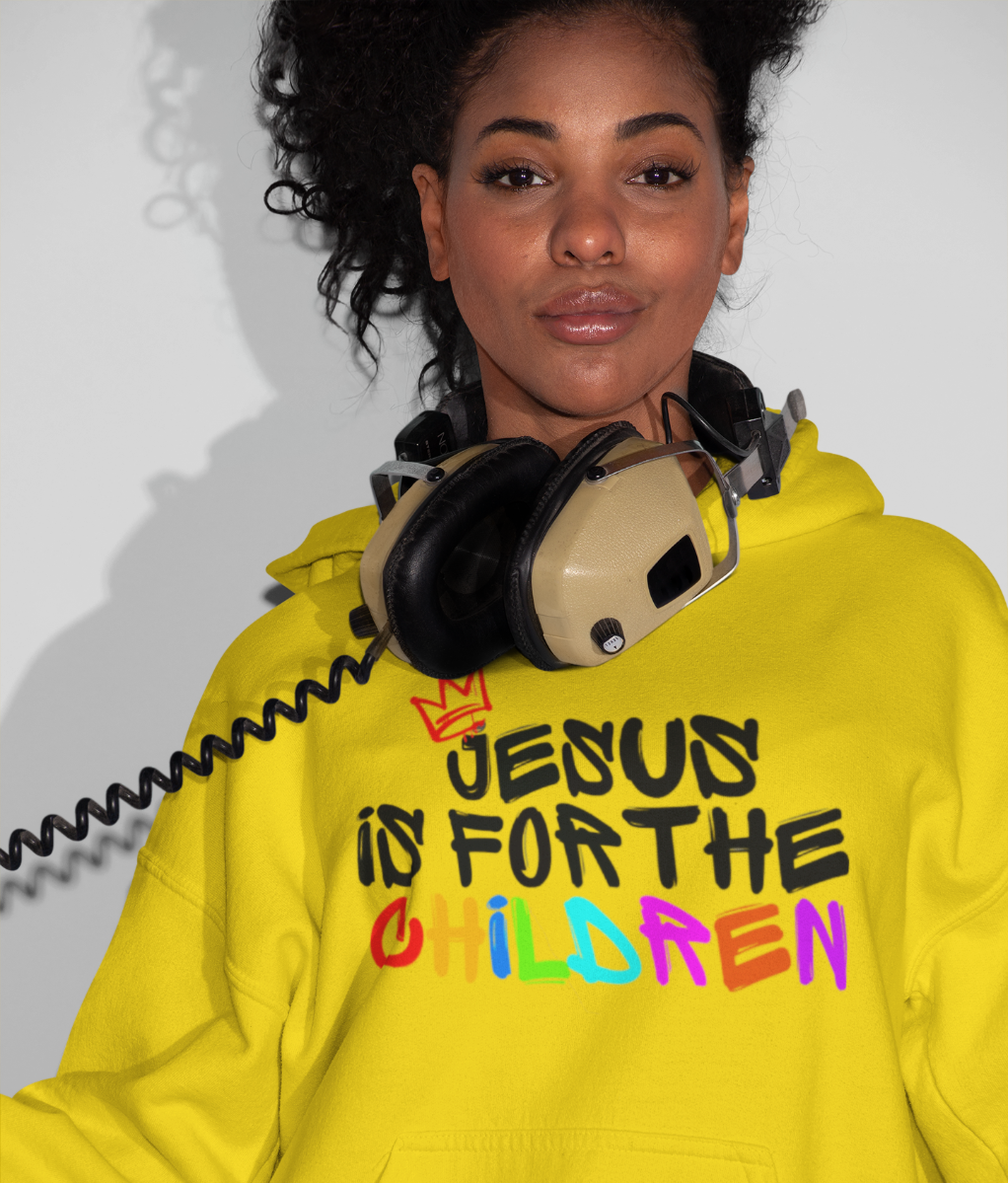 Jesus Is for the Children Hoodie – Cookie Crumbs Collection
